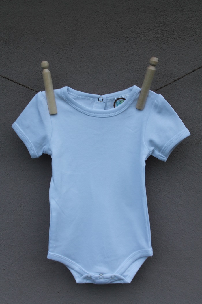 Short Puff Sleeve Onesie Short Puff Sleeve Onesie
